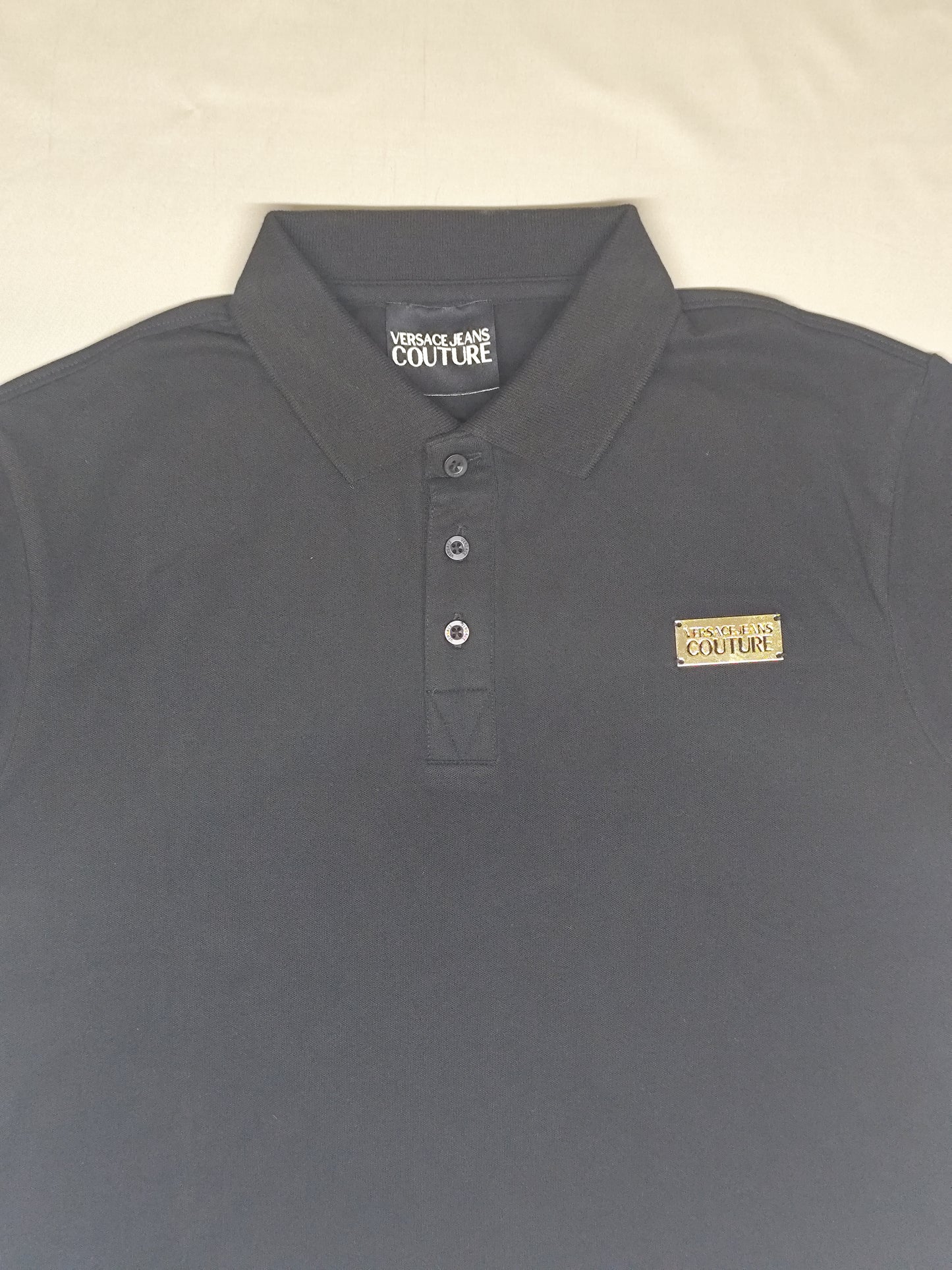 VERSACE-Polo-BLACK-