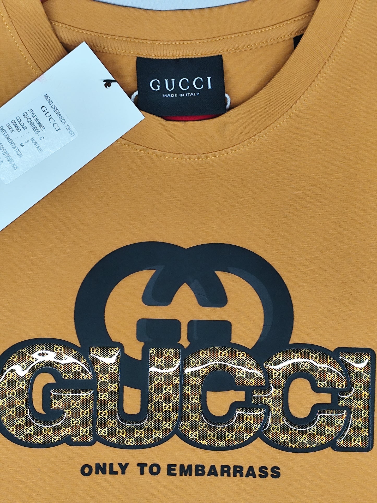 GUCCI-Round neck-ORANGE-