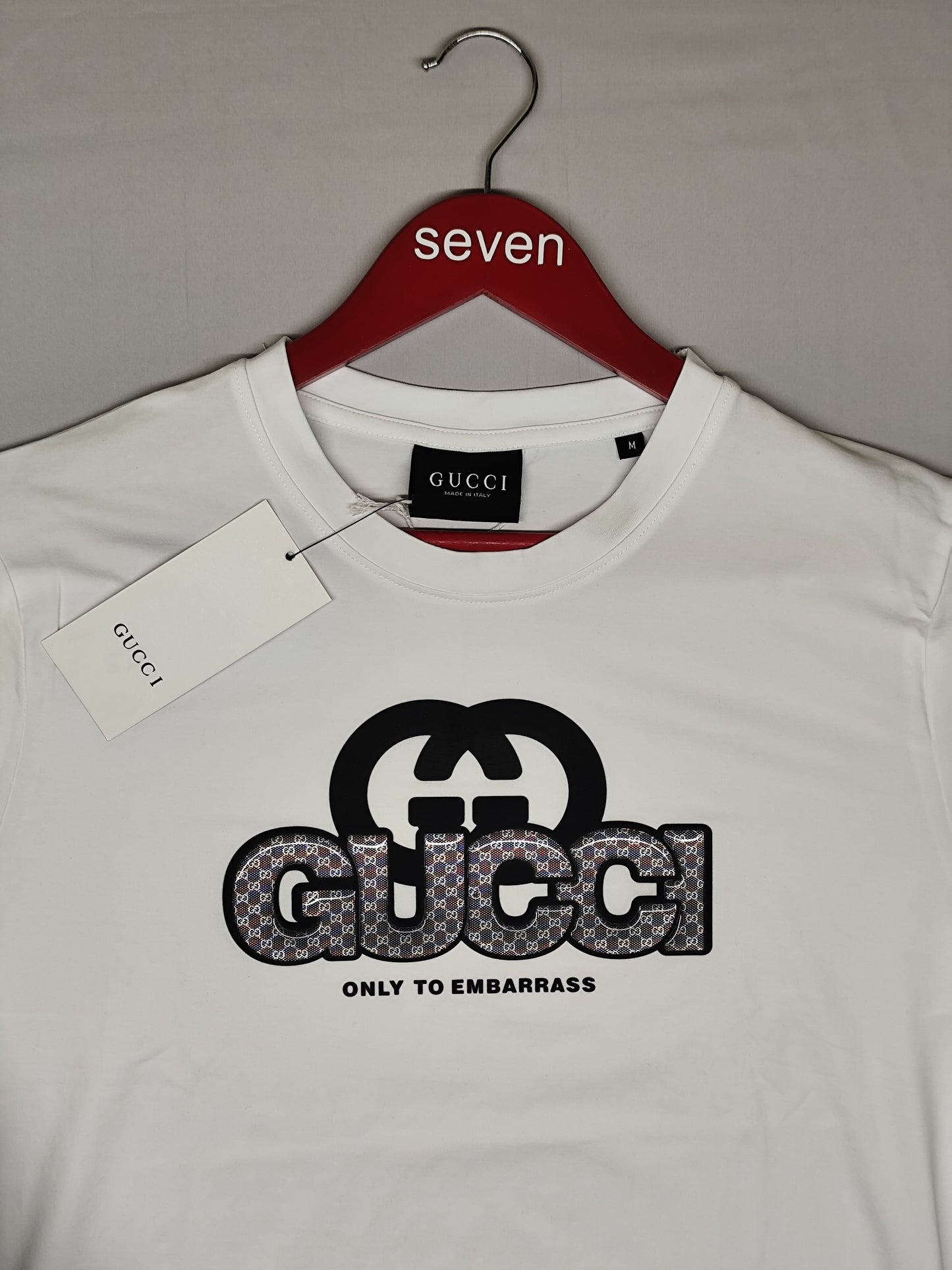 GUCCI-Round neck-WHITE-