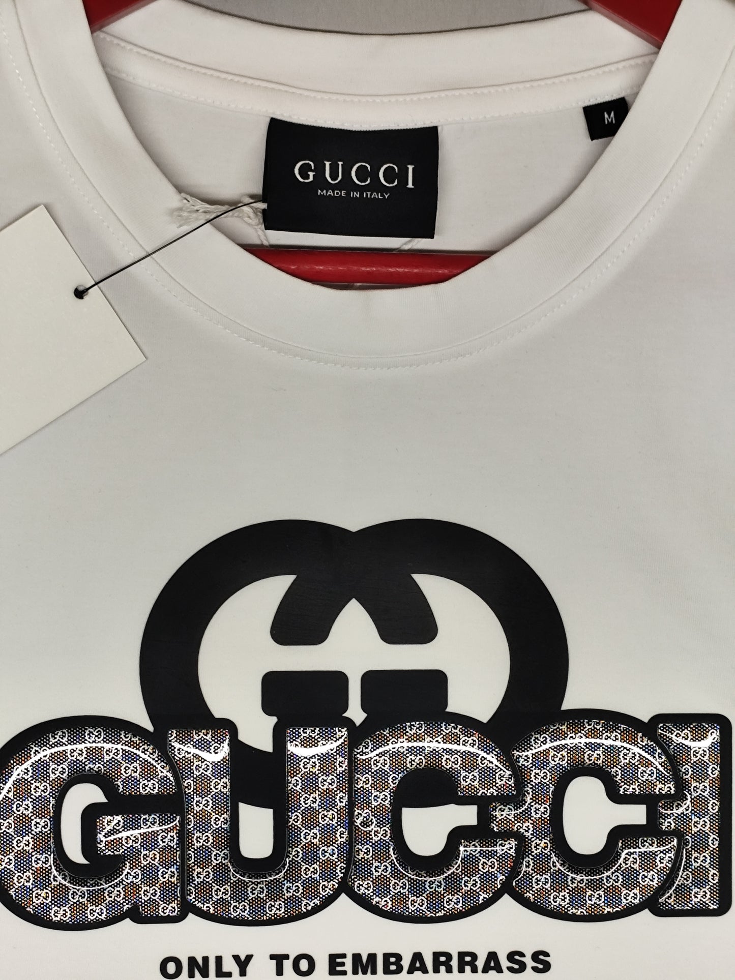 GUCCI-Round neck-WHITE-
