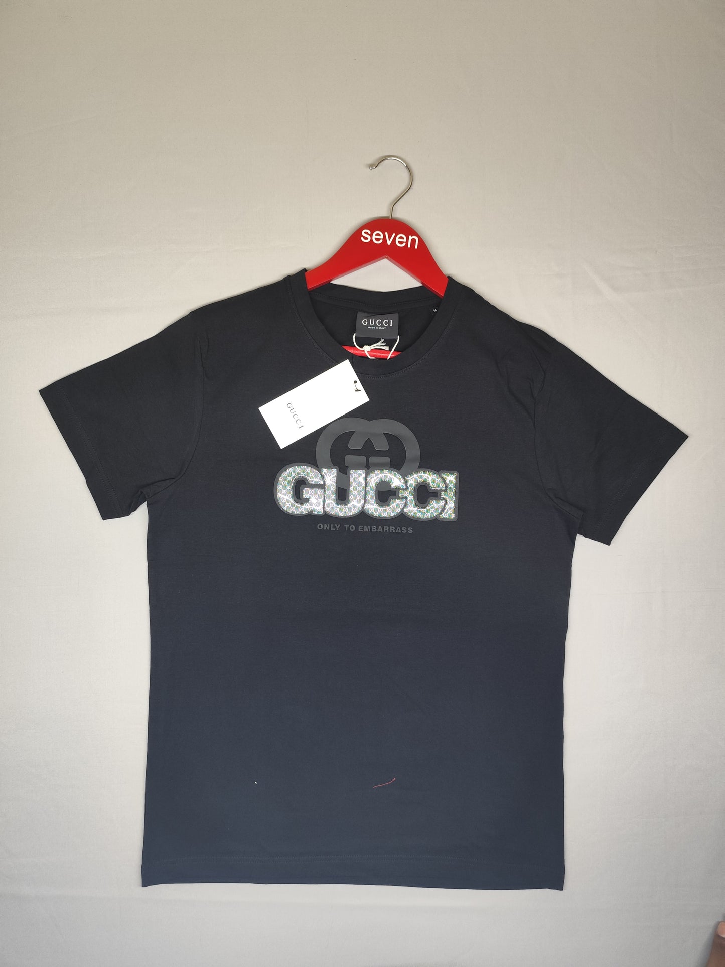 GUCCI-Round neck-BLACK-