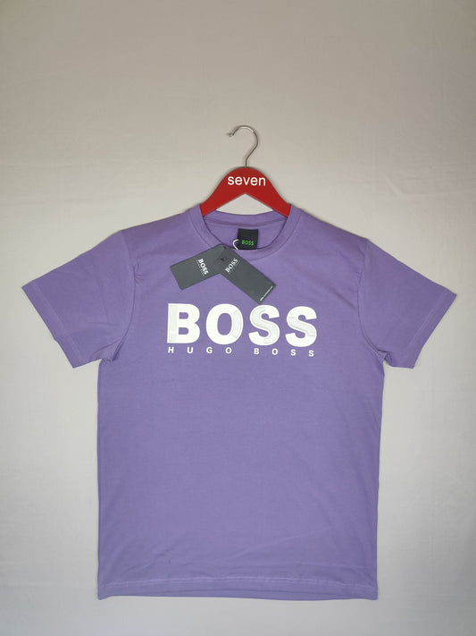 BOSS-Round neck-LAVANDER-