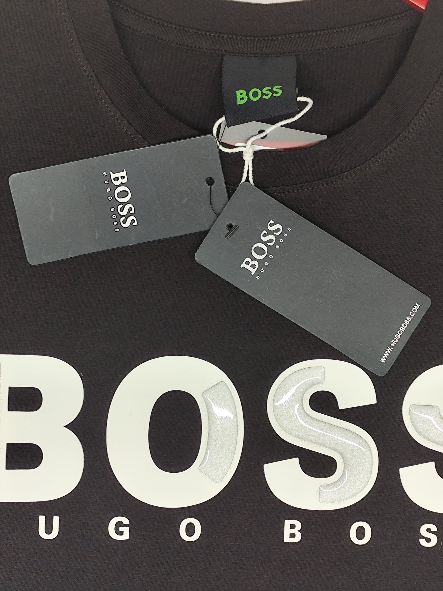 BOSS-Round neck-BROWN-