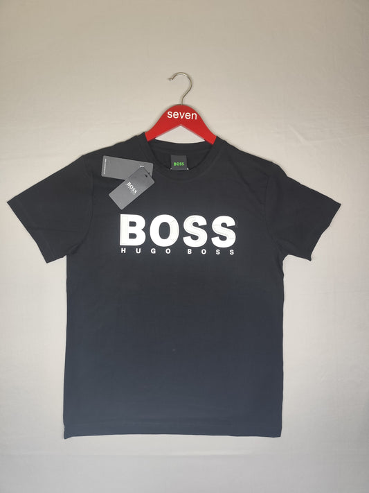 BOSS-Round neck-BLACK-