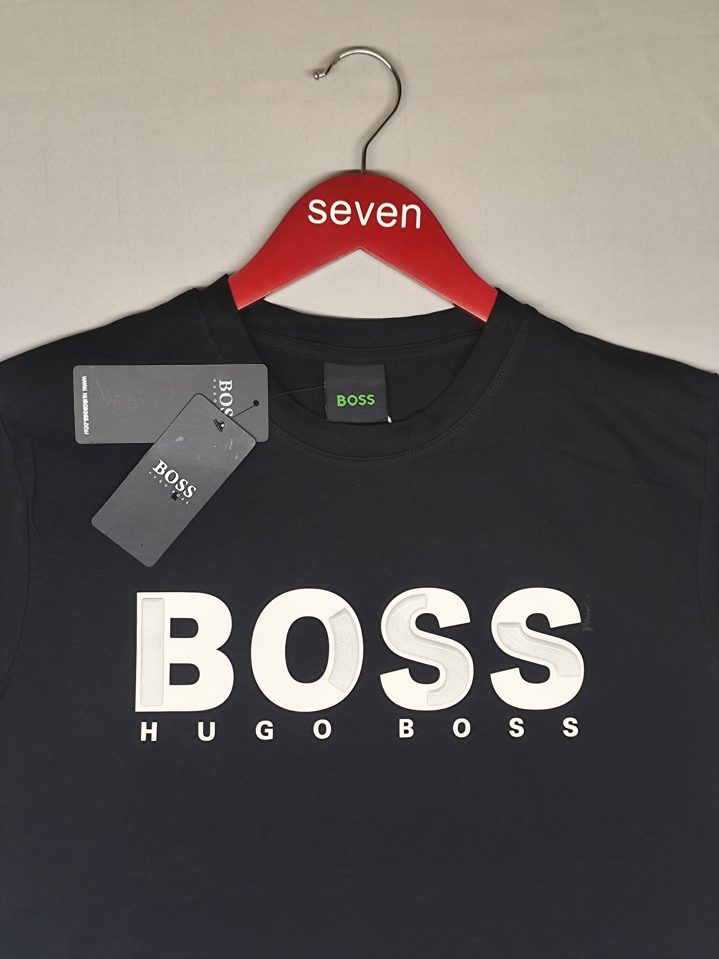 BOSS-Round neck-BLACK-