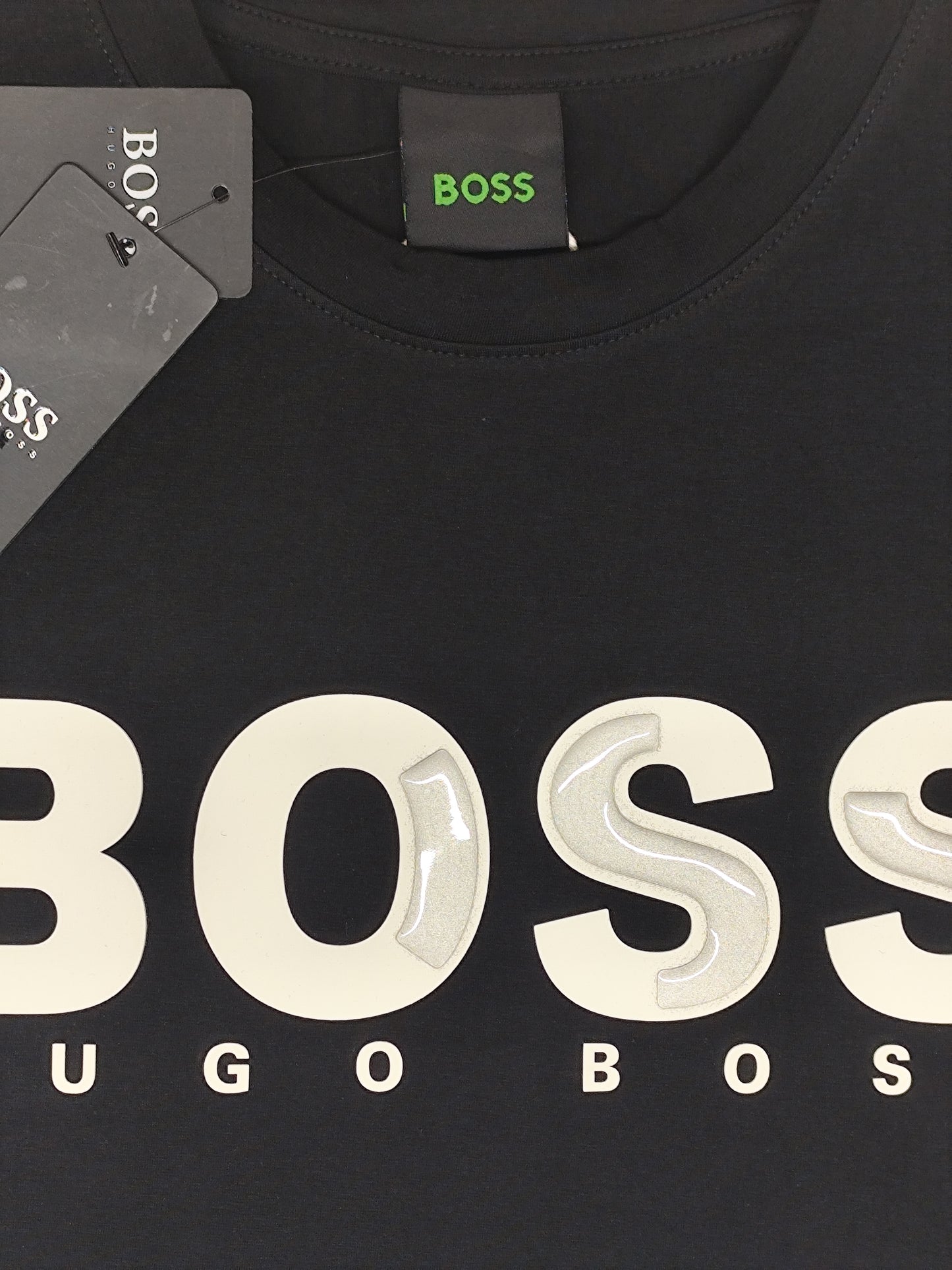 BOSS-Round neck-BLACK-