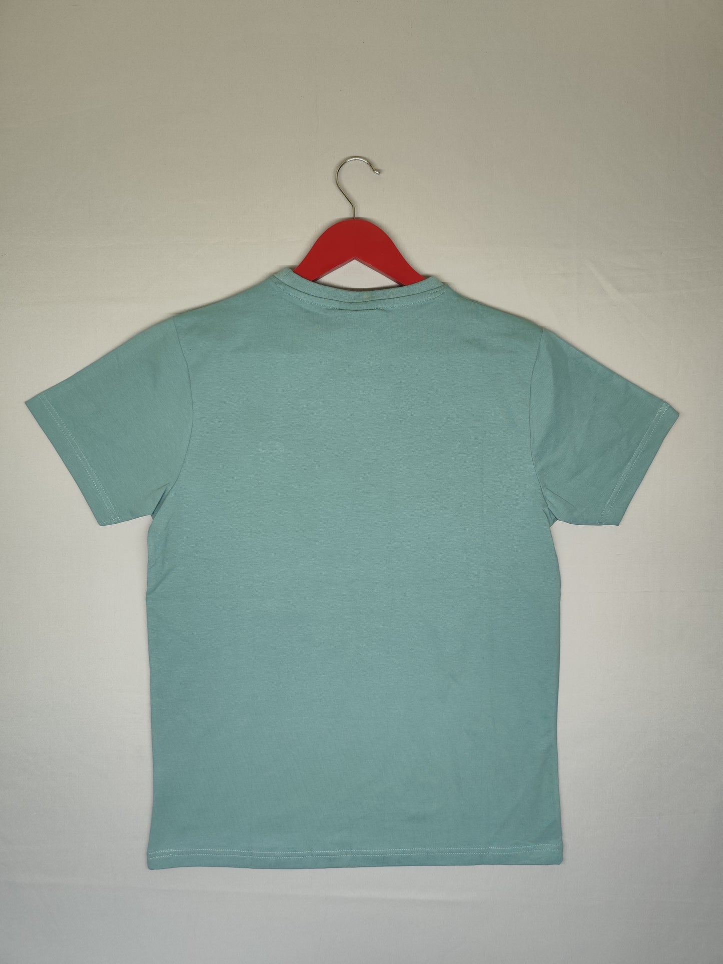 LACOSTE-Round neck-TEAL-Regular Fit
