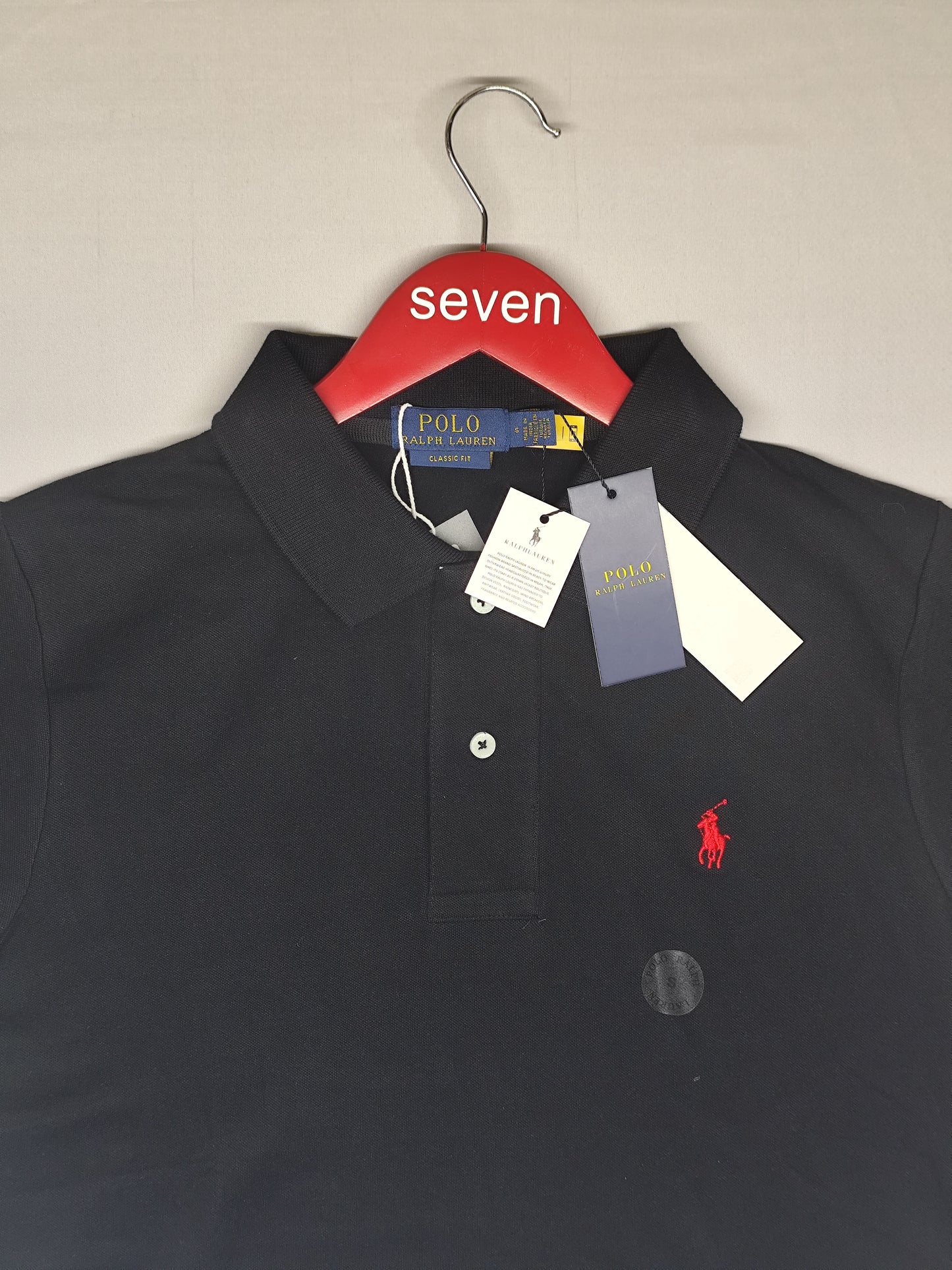 POLO RALPH RURAL-Polo-BLACK-CLASSIC FIT