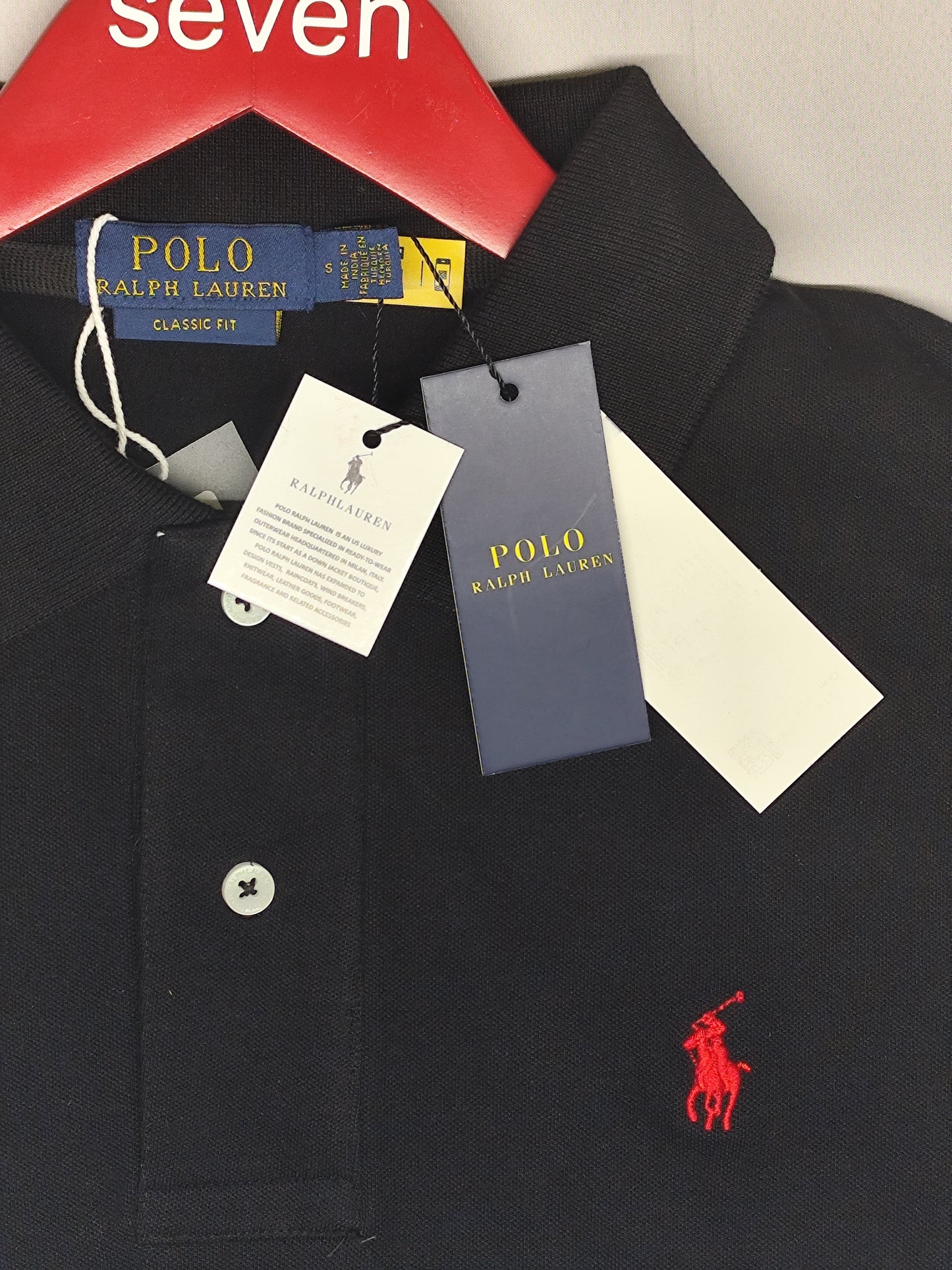 POLO RALPH RURAL-Polo-BLACK-CLASSIC FIT