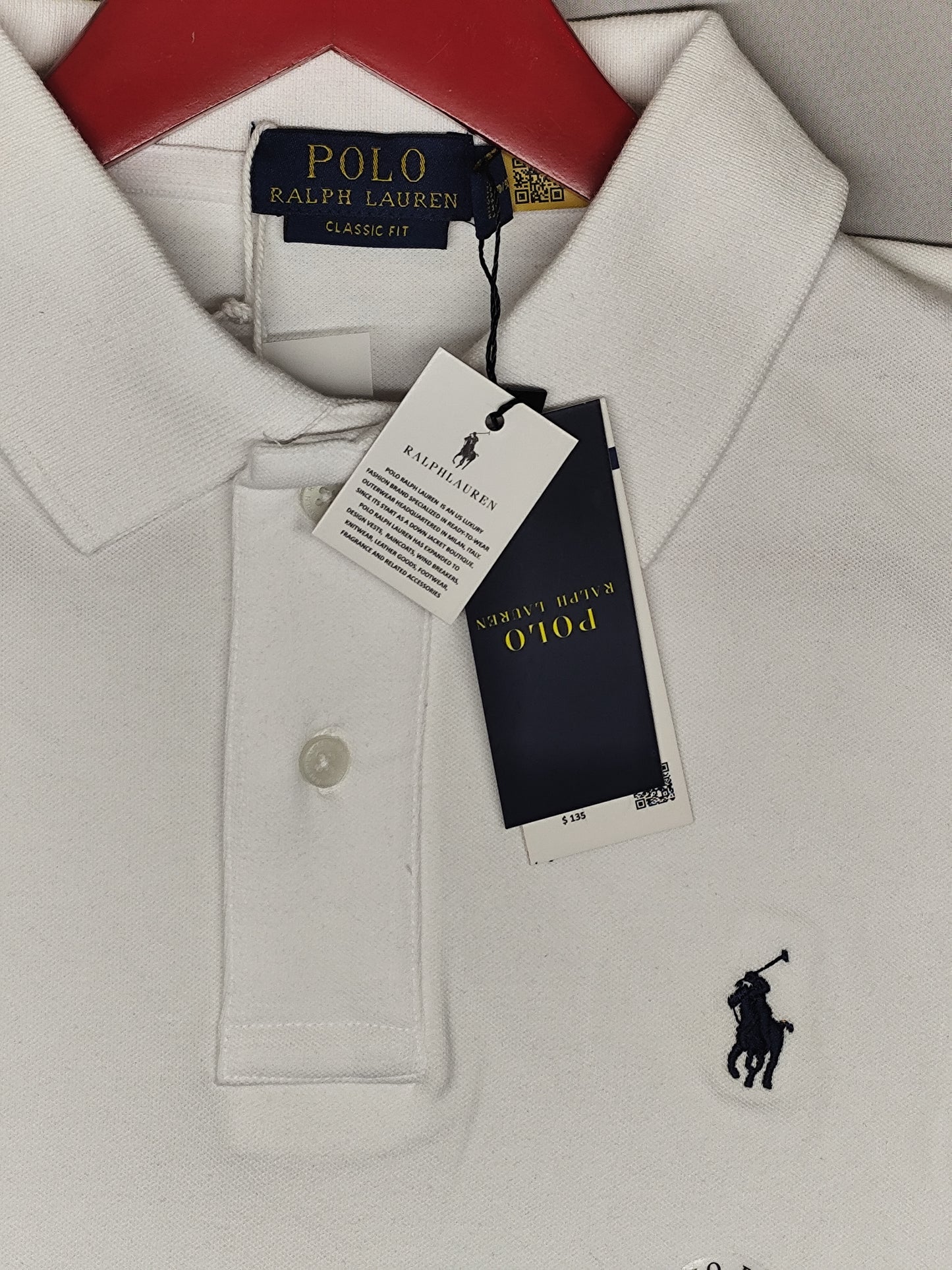 POLO RALPH RURAL-Polo-WHITE-CLASSIC FIT