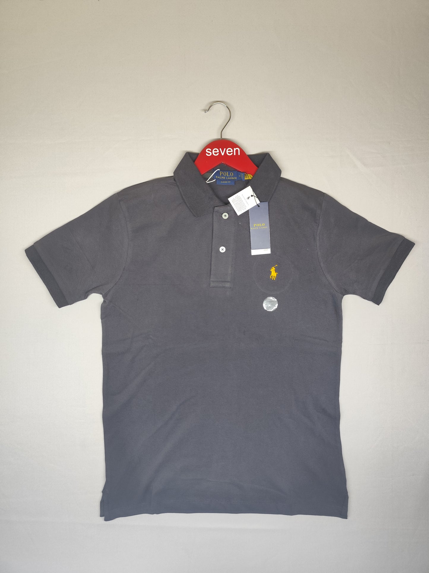 POLO RALPH RURAL-Polo-GREY-CLASSIC FIT