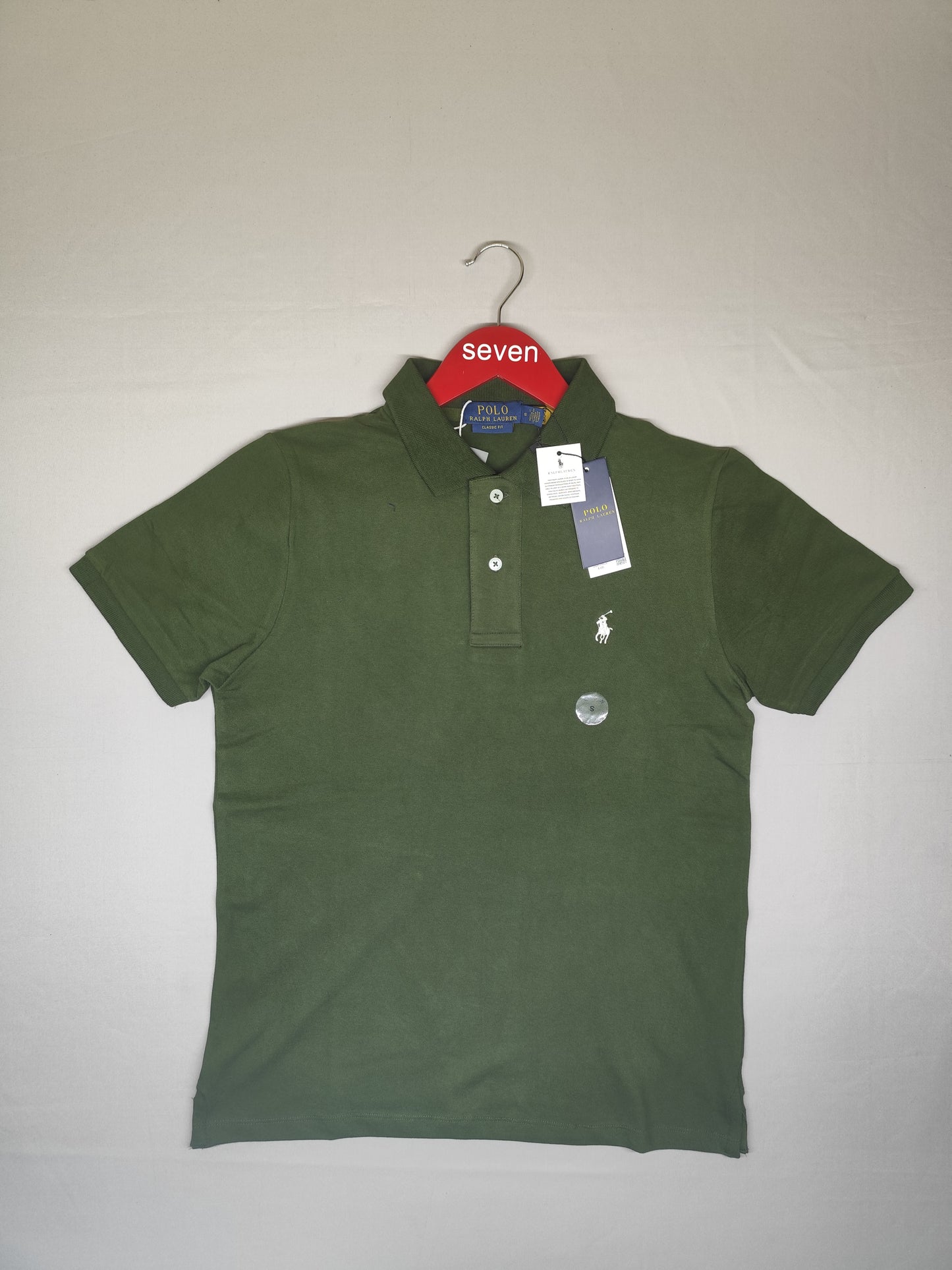 POLO RALPH RURAL-Polo-OLIVE-CLASSIC FIT