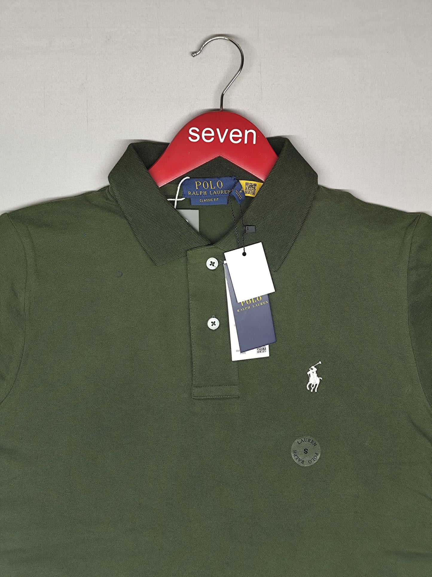 POLO RALPH RURAL-Polo-OLIVE-CLASSIC FIT