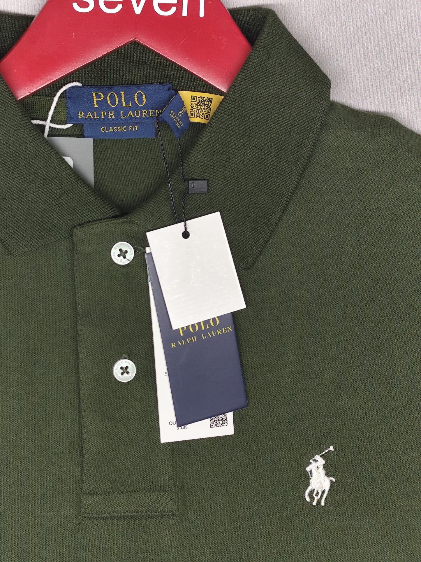 POLO RALPH RURAL-Polo-OLIVE-CLASSIC FIT