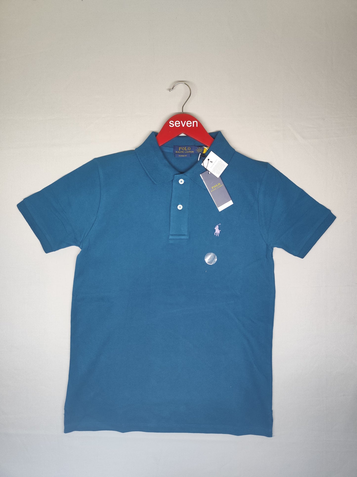POLO RALPH RURAL-Polo-TEAL-CLASSIC FIT