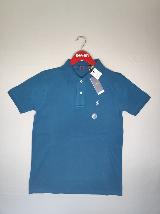 POLO RALPH RURAL-Polo-TEAL-CLASSIC FIT