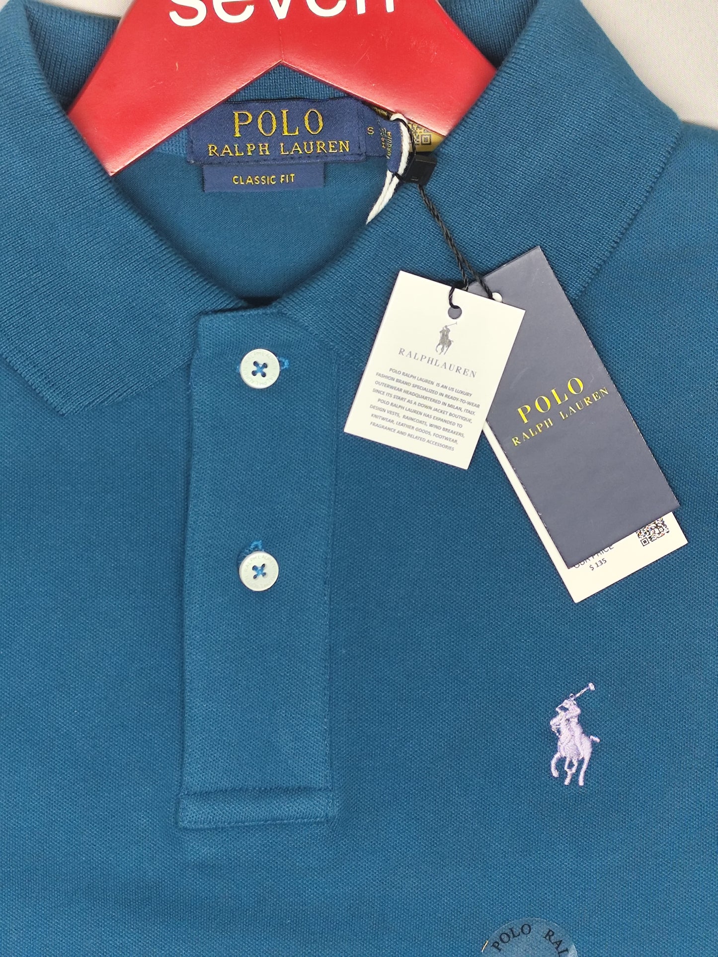 POLO RALPH RURAL-Polo-TEAL-CLASSIC FIT