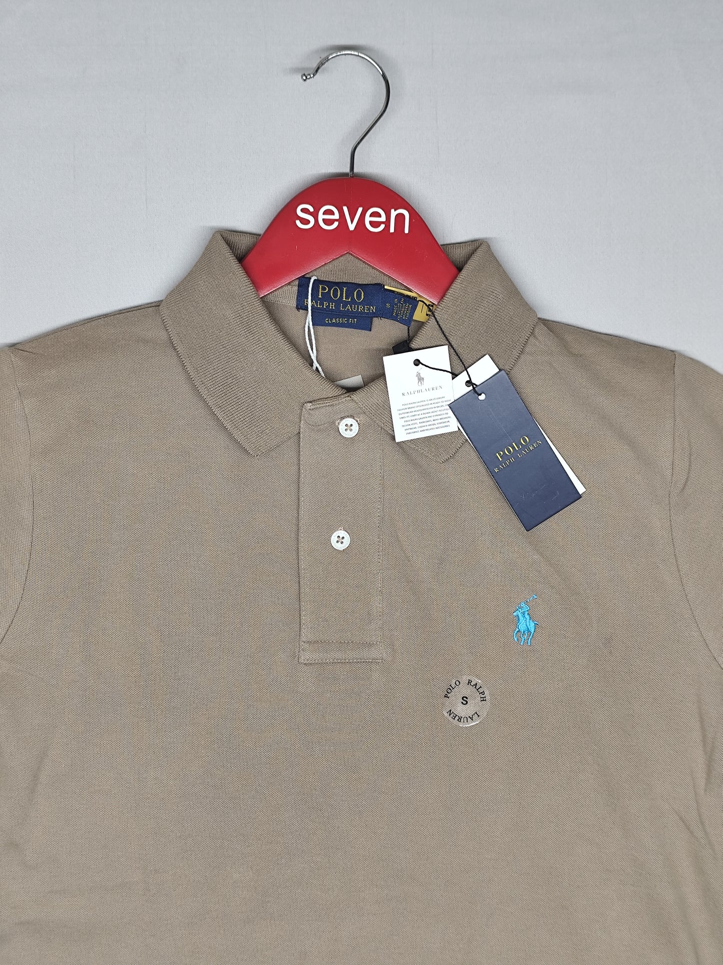 POLO RALPH RURAL-Polo-BEIGE-CLASSIC FIT