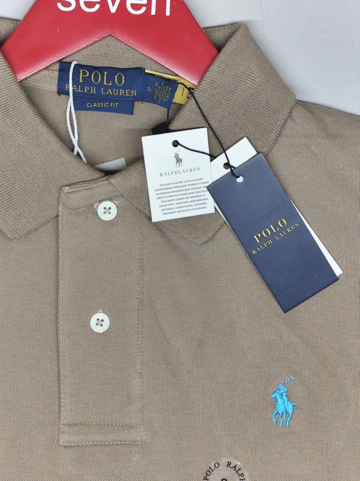 POLO RALPH RURAL-Polo-BEIGE-CLASSIC FIT