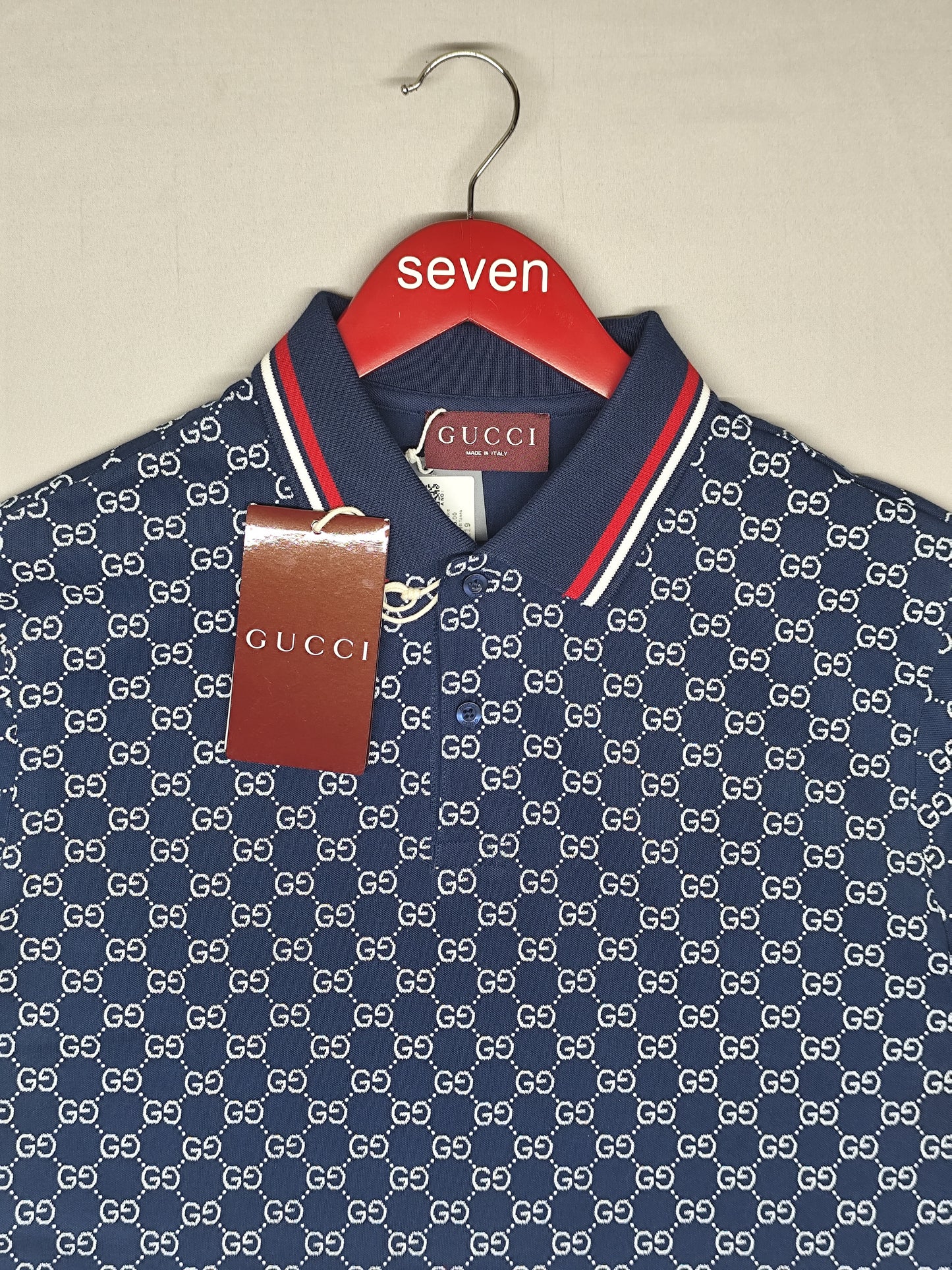 GUCCI-Polo-NAVY-