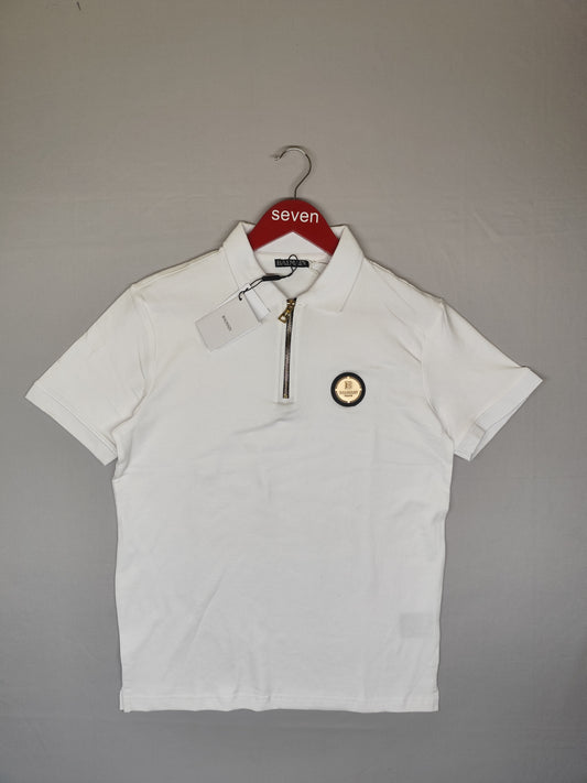 BALMAIN-Polo-WHITE-