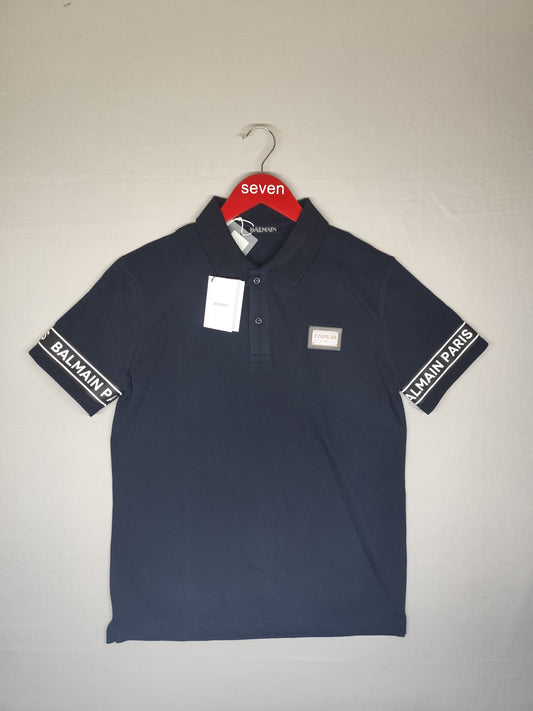 BALMAIN-Polo-NAVY-