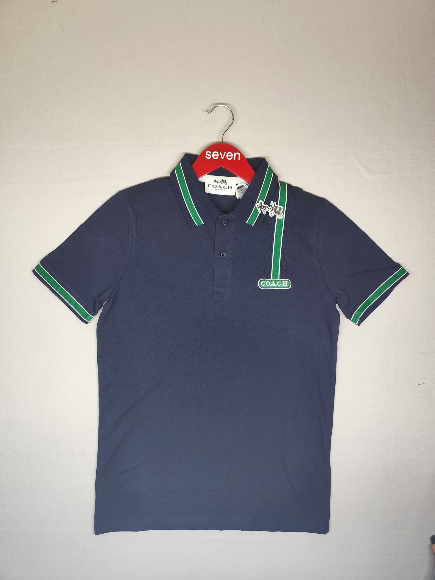 COACH-Polo-NAVY-