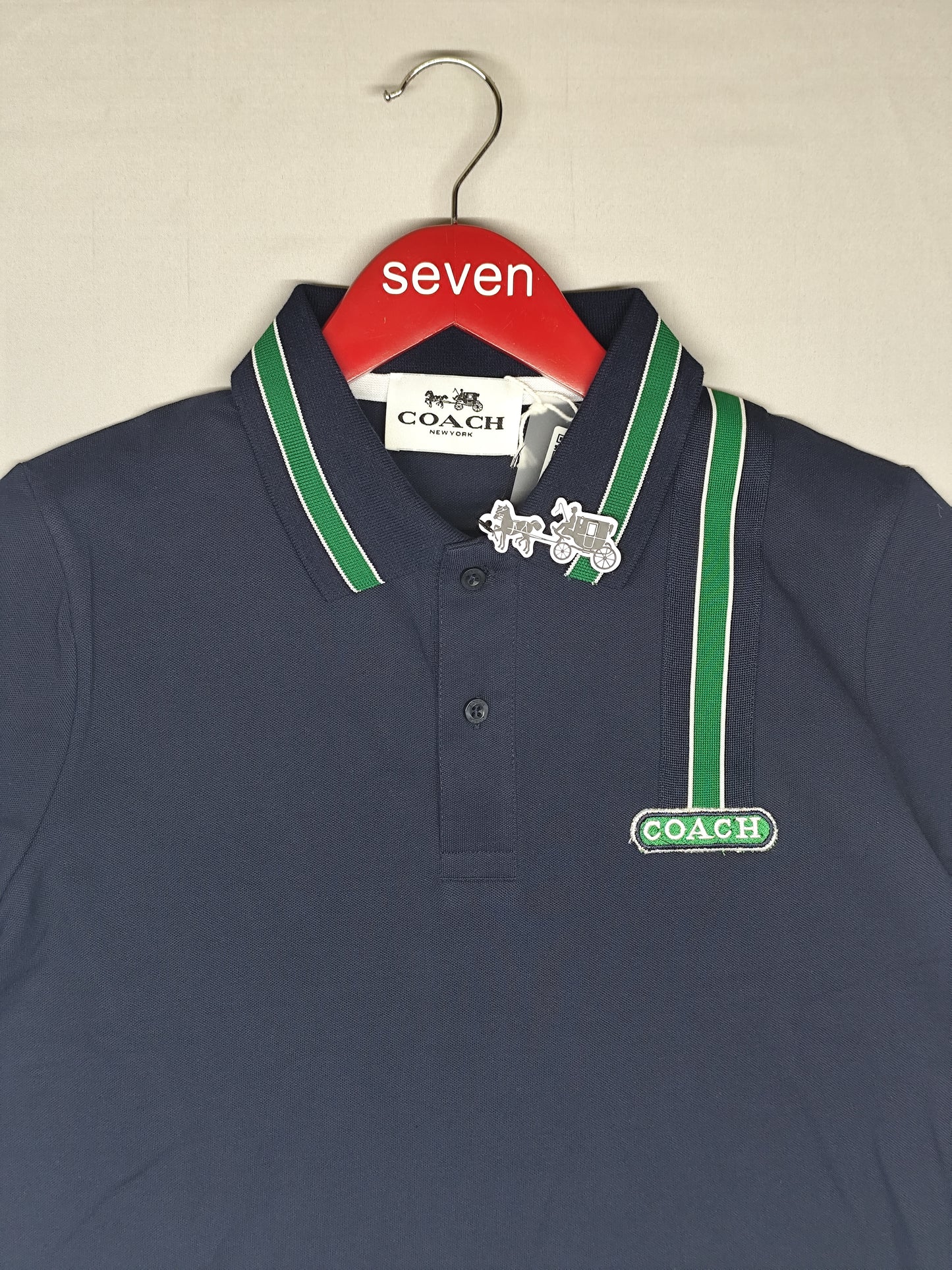COACH-Polo-NAVY-