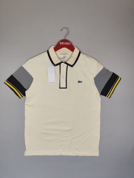 LACOSTE-Polo-BEIGE-