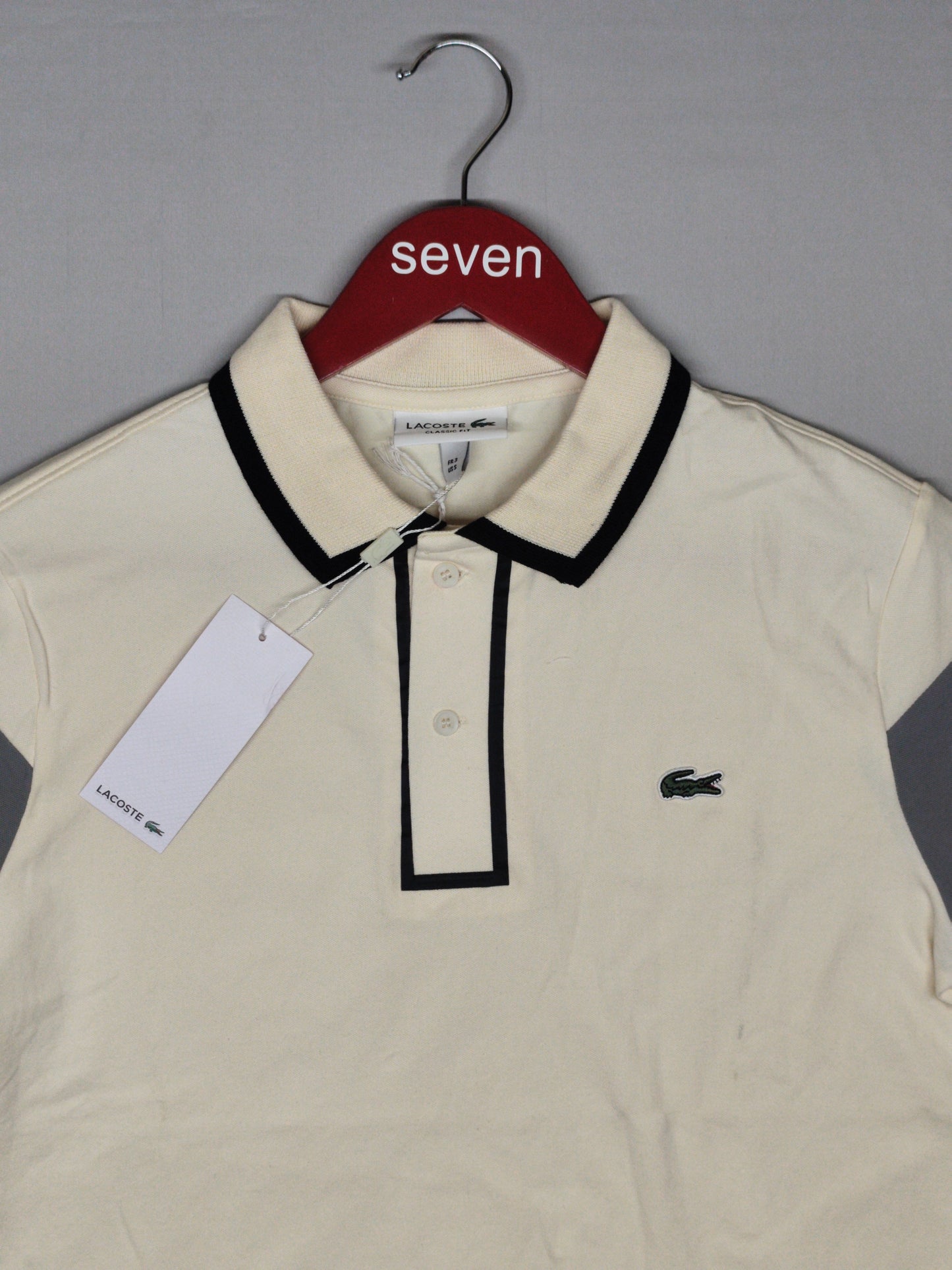 LACOSTE-Polo-BEIGE-