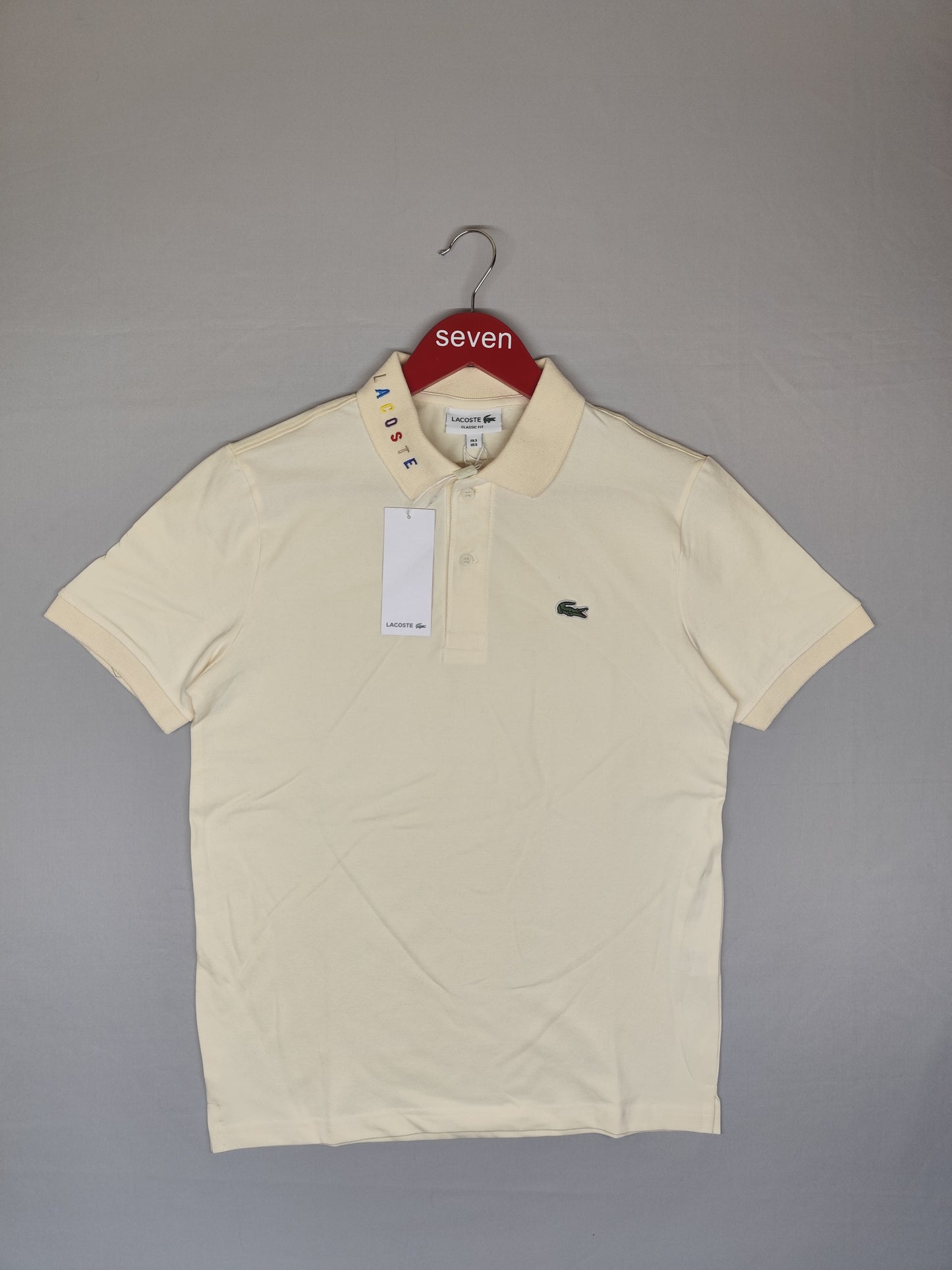 LACOSTE-Polo-BEIGE-