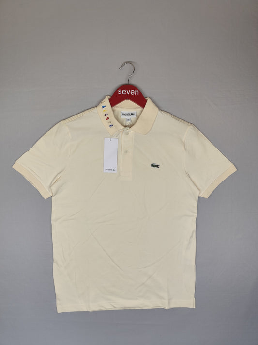 LACOSTE-Polo-BEIGE-