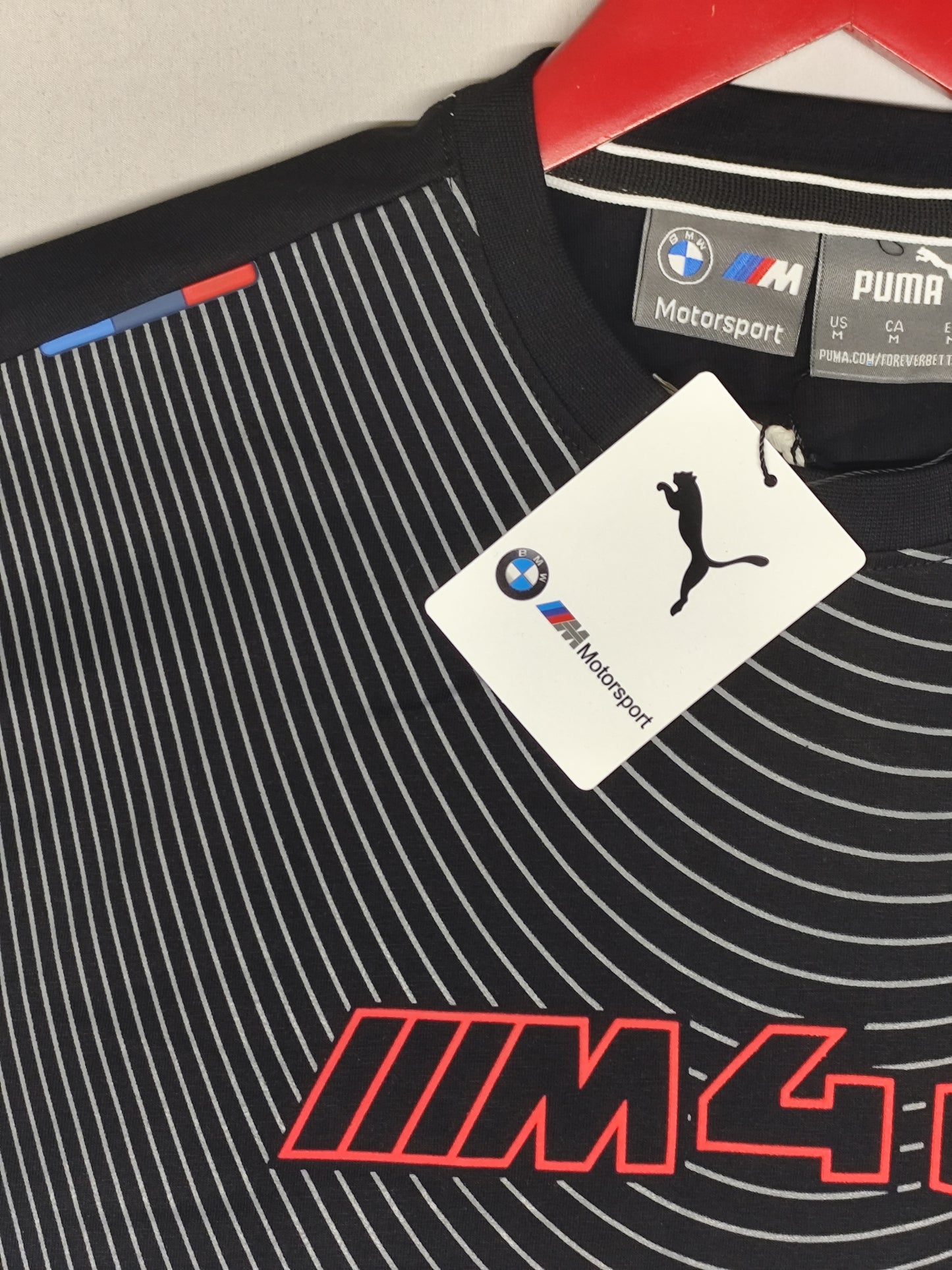 PUMA-Round neck-BLACK-