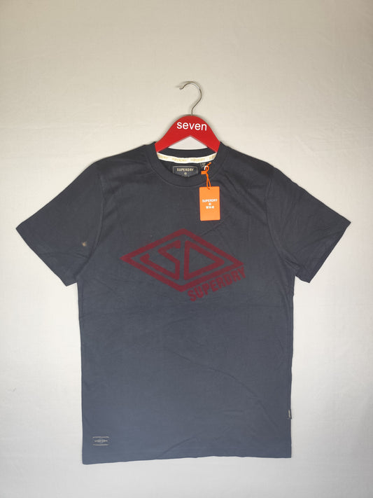 SUPERDRY-Round neck-BLACK-