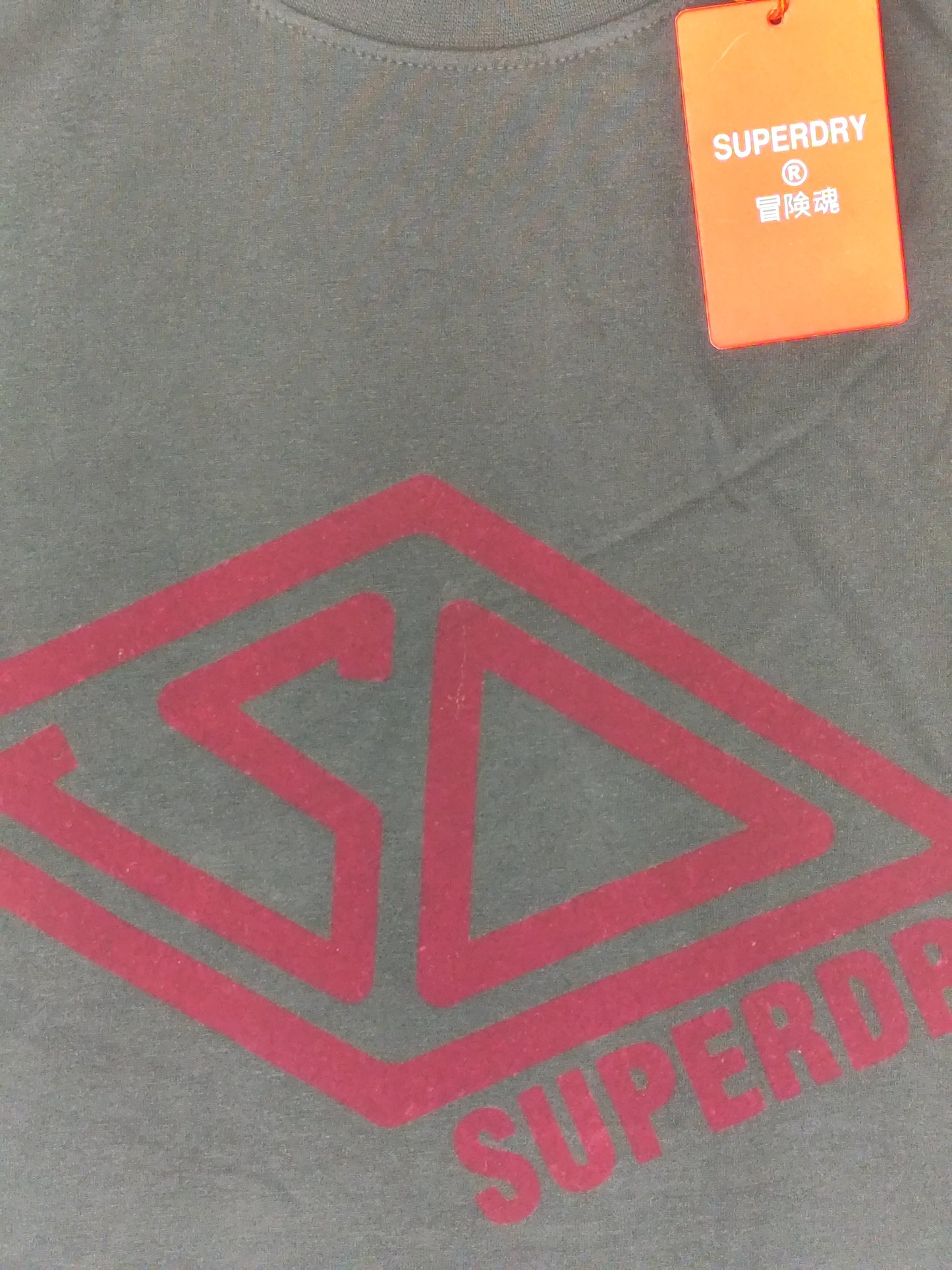 SUPERDRY-Round neck-BLACK-