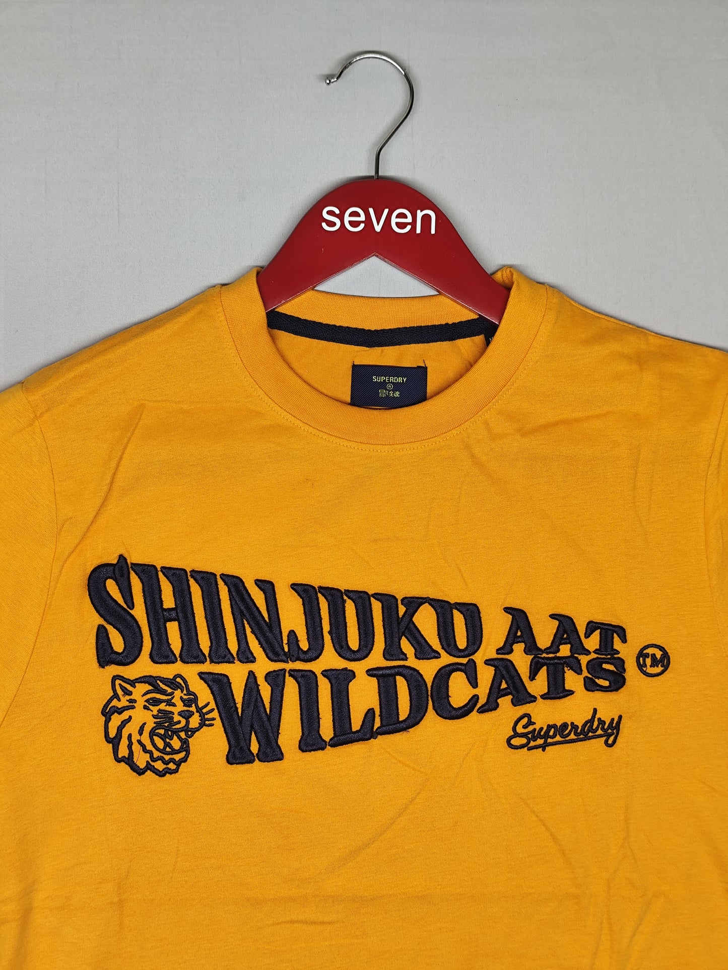 SUPERDRY-Round neck-ORANGE-