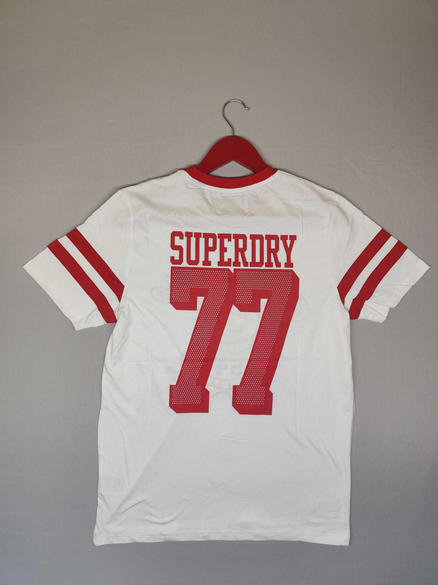 SUPERDRY-Round neck-WHITE-