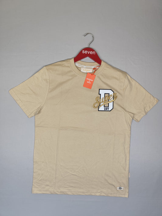 SUPERDRY-Round neck-BEIGE-