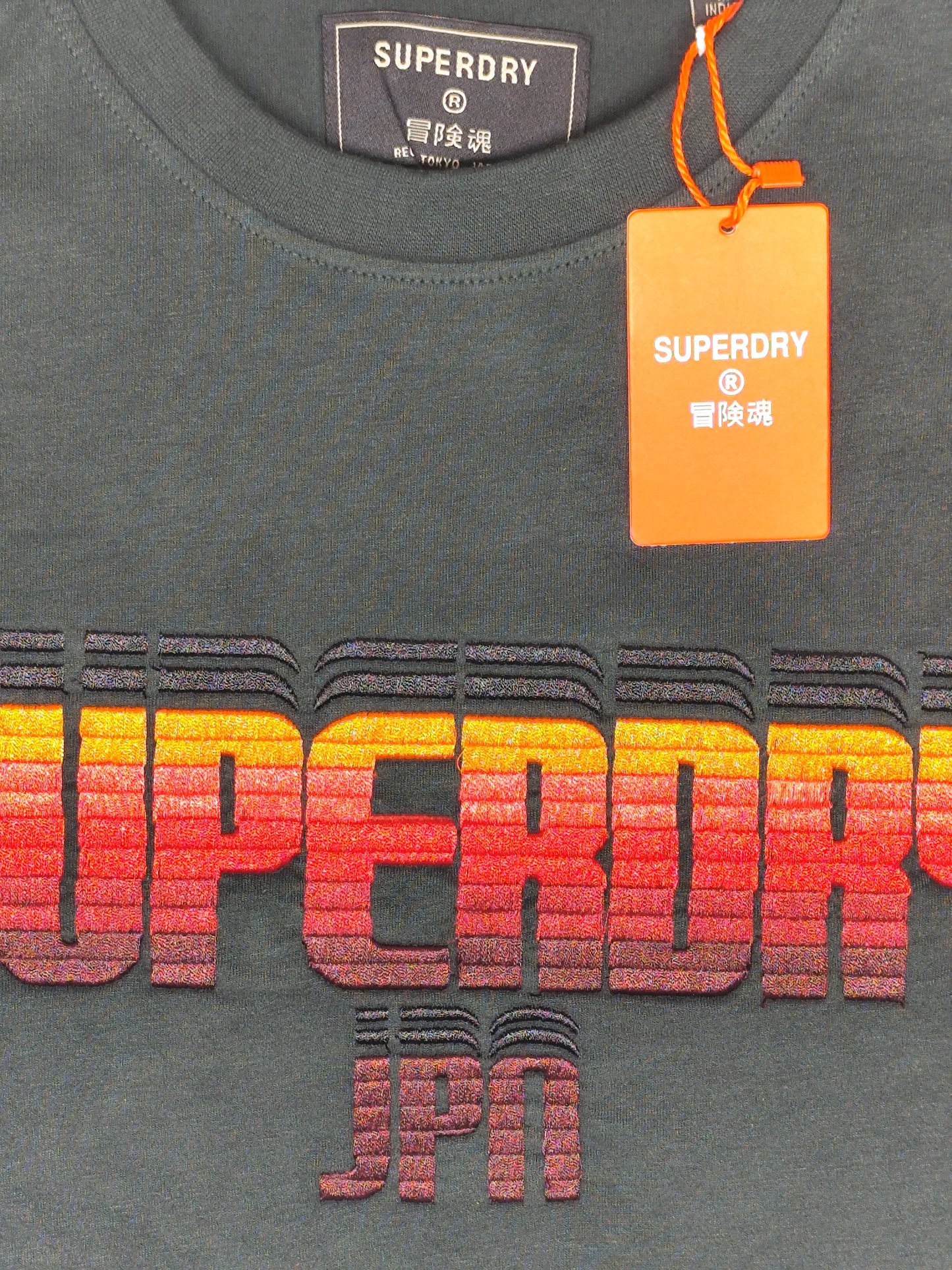 SUPERDRY-Round neck-OLIVE-