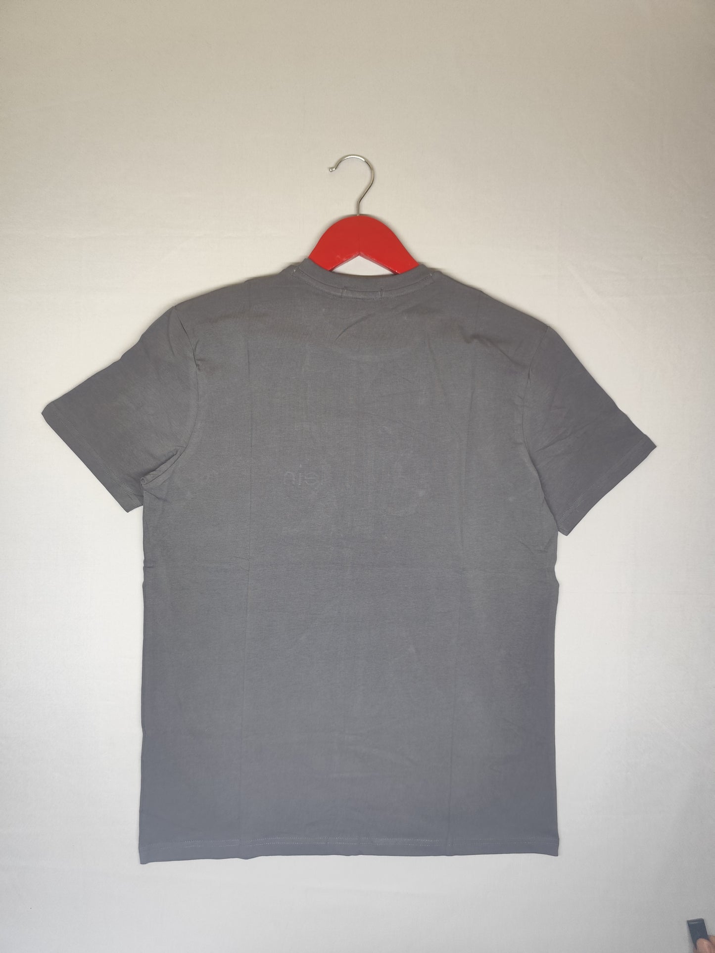 CALVIN KLEIN-Round neck-GREY-