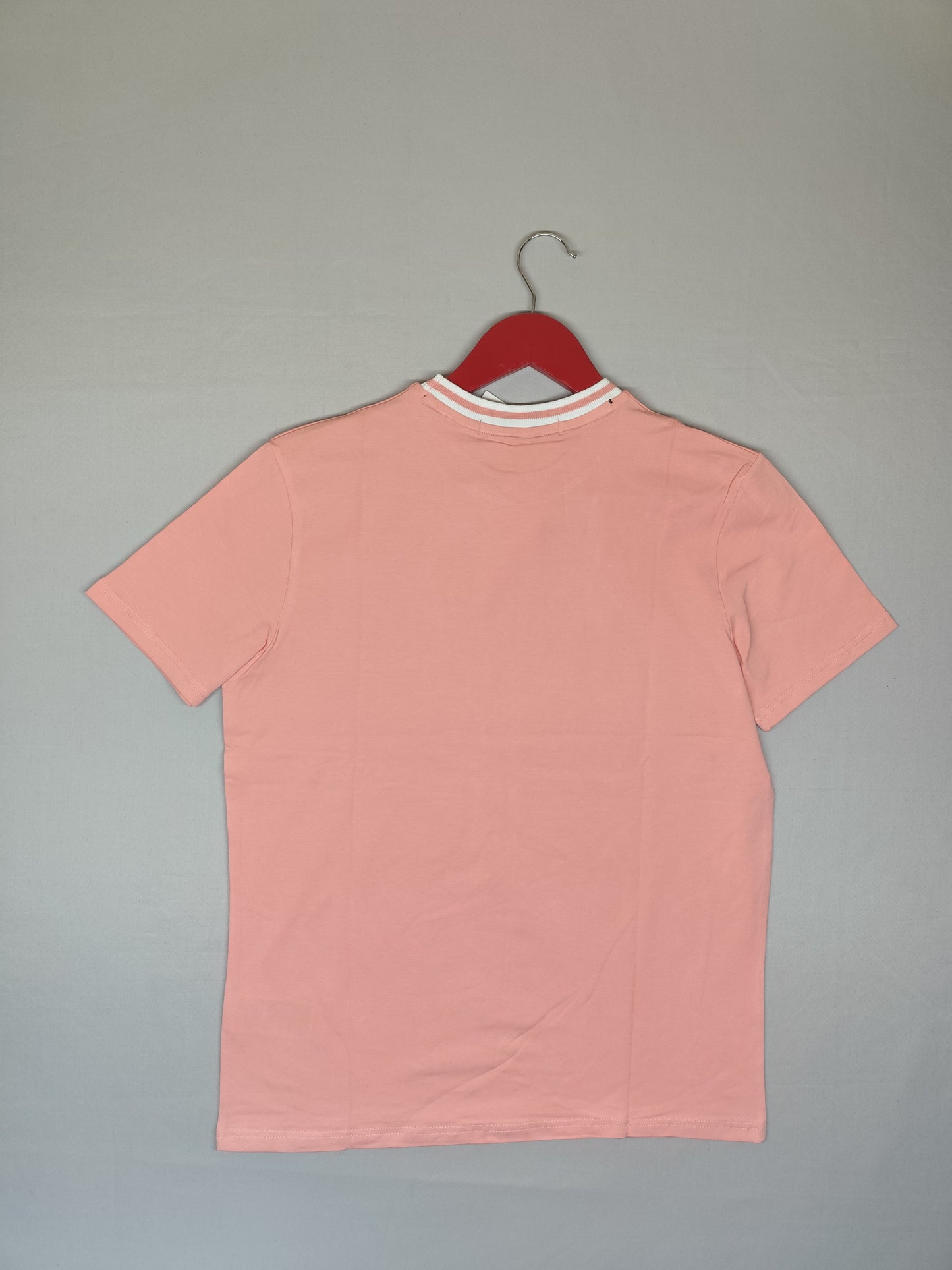 CALVIN KLEIN-Round neck-PINK-