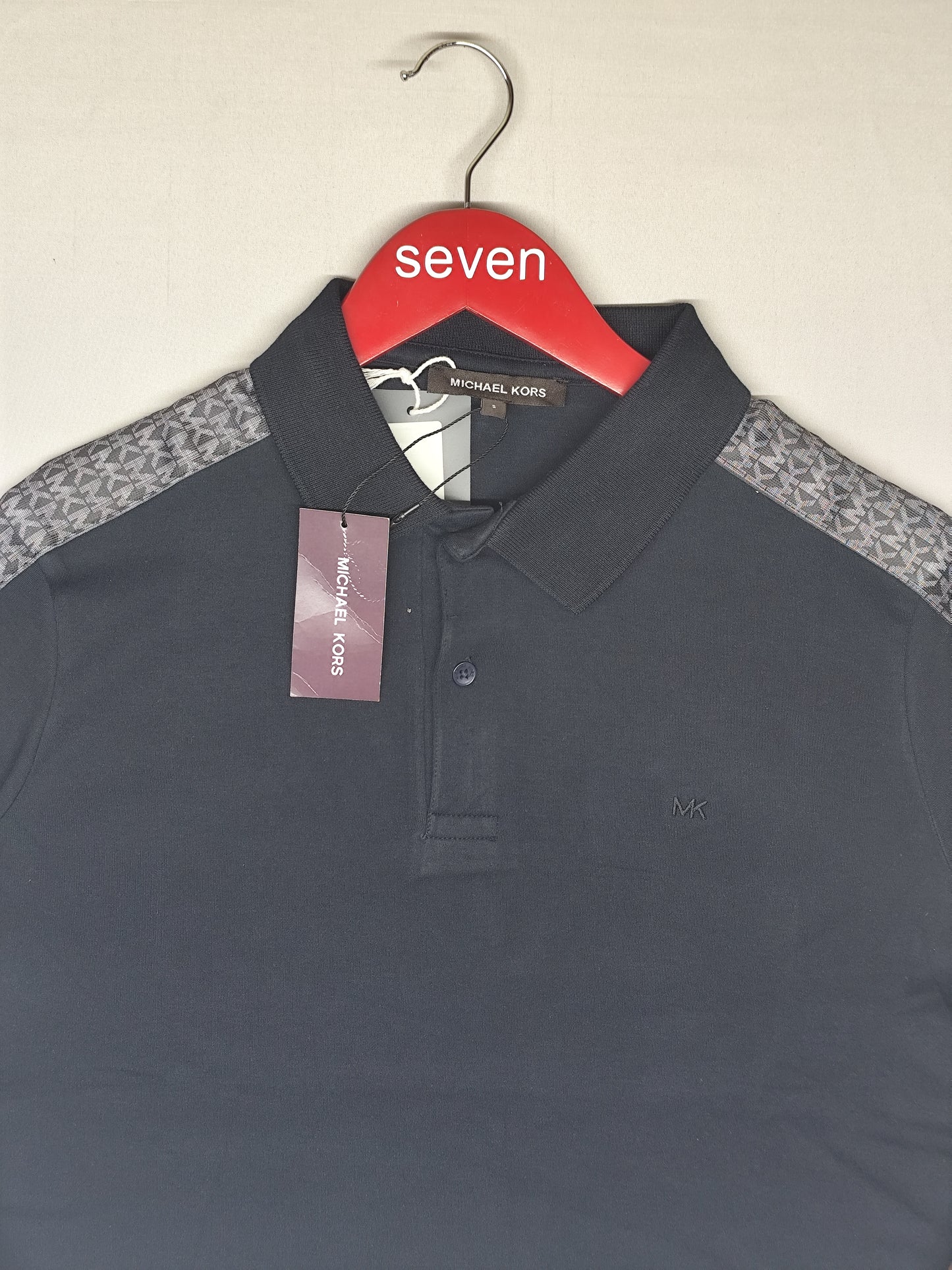 MICHAEL KORS-Polo-NAVY-