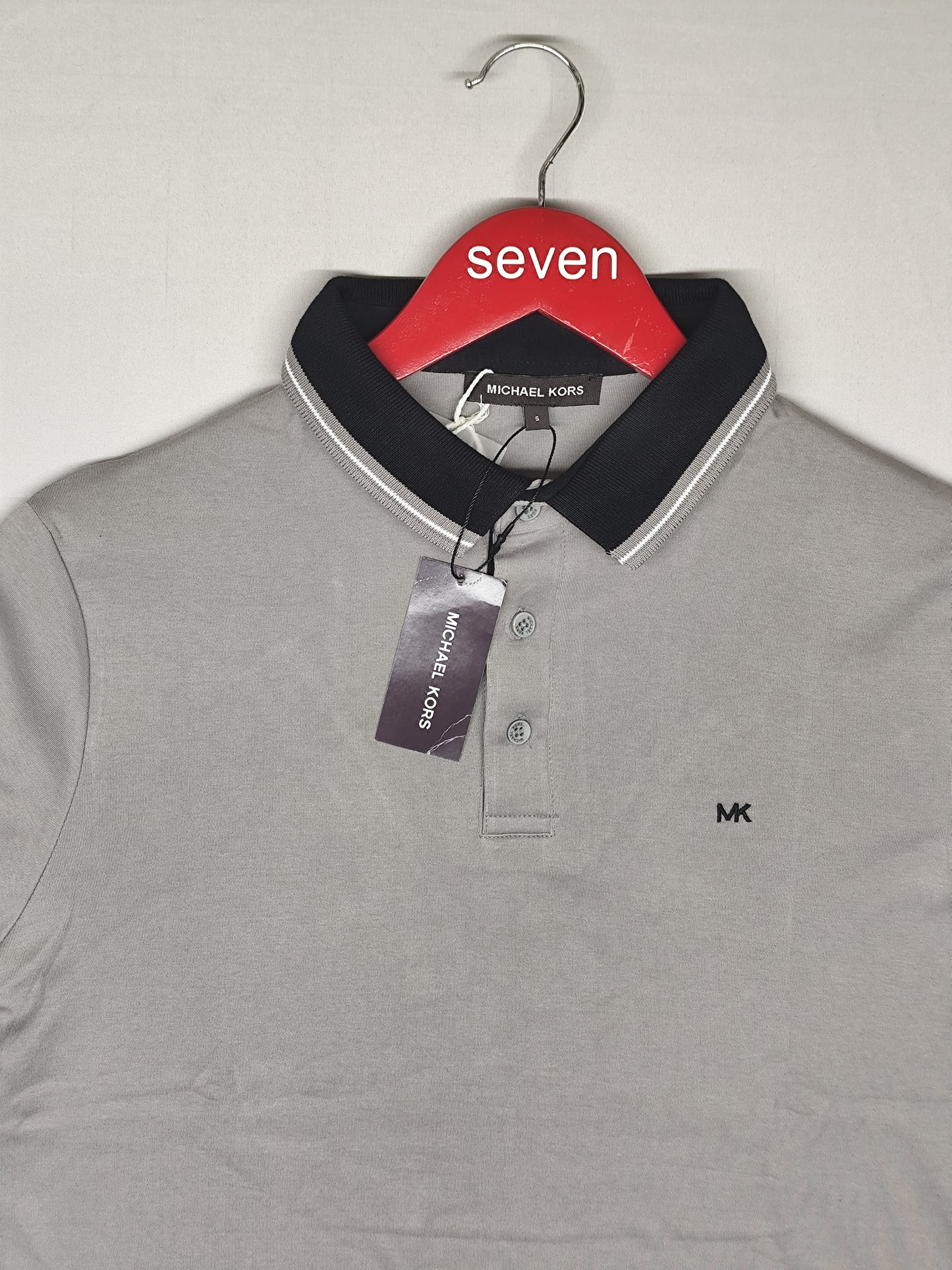 MICHAEL KORS-Polo-GREY-