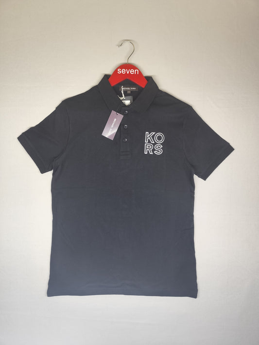 MICHAEL KORS-Polo-BLACK-