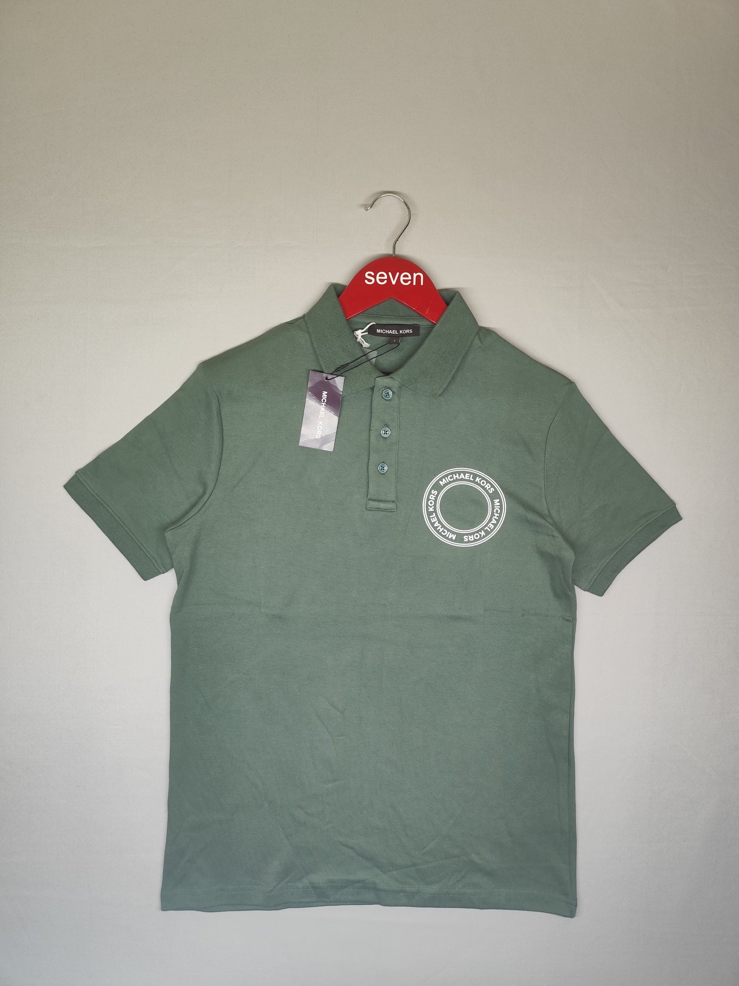 MICHAEL KORS-Polo-GREEN-
