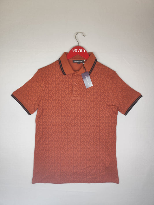 MICHAEL KORS-Polo-RUST-