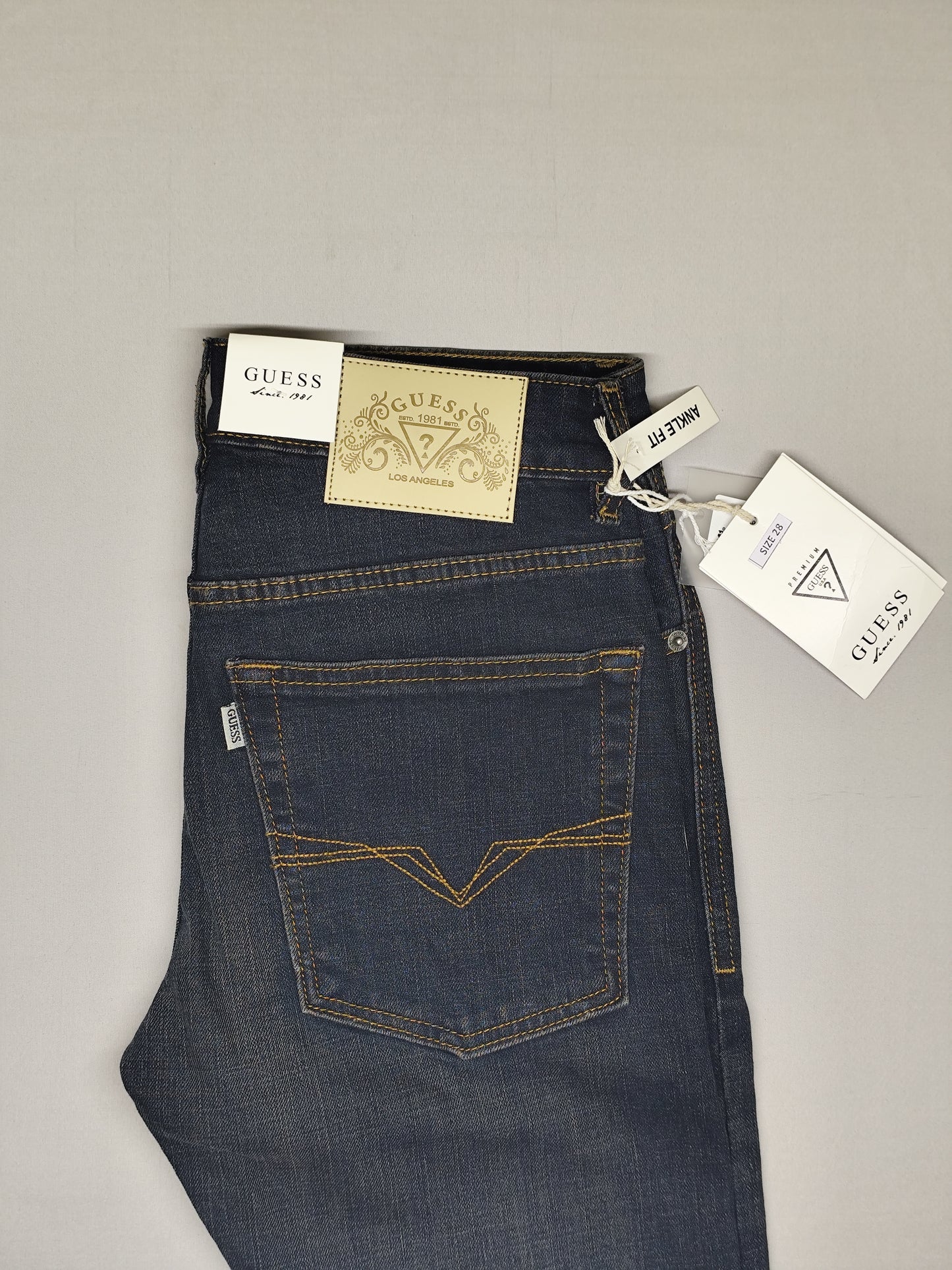 GUESS-JEANS-NAVY-ANKLE FIT