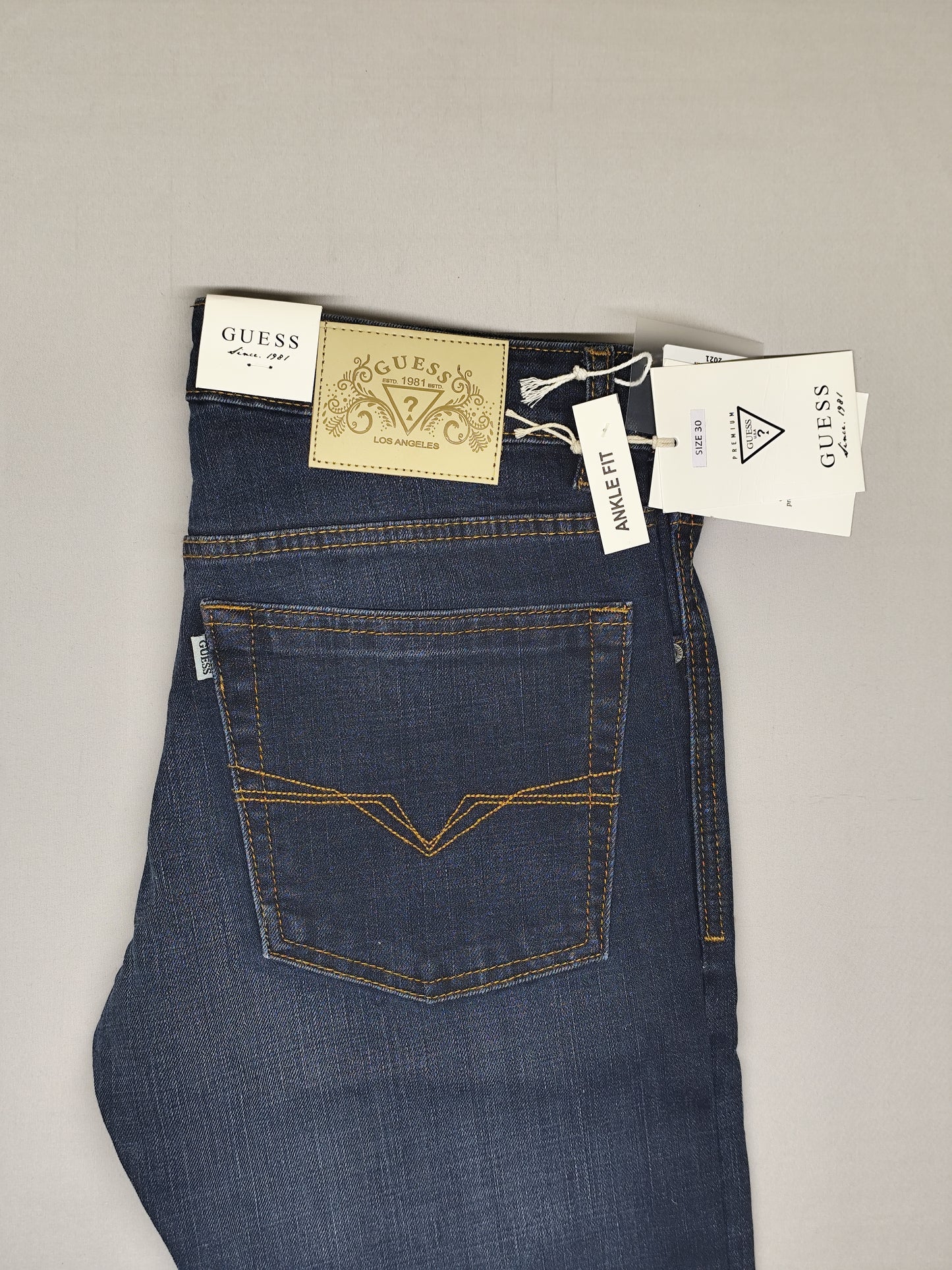 GUESS-JEANS-NAVY-ANKLE FIT