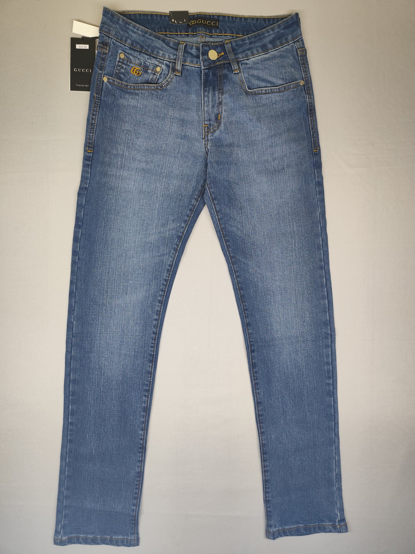 GUCCI-JEANS-BLUE-Slim Fit