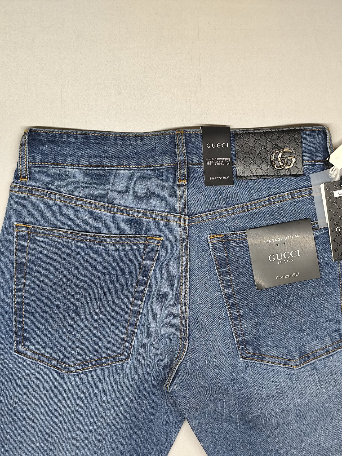 GUCCI-JEANS-BLUE-Slim Fit